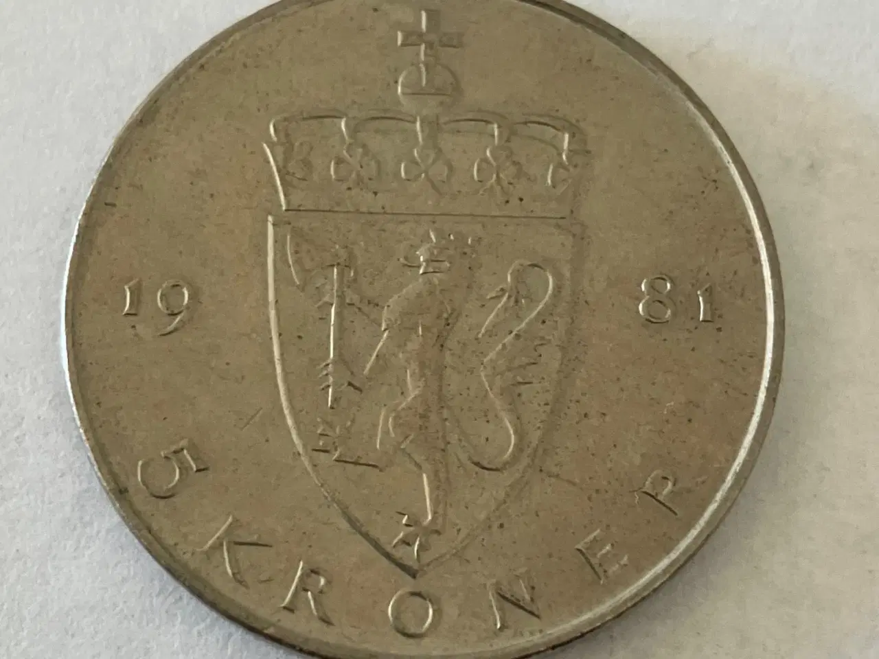 Billede 1 - 5 Kroner Norge 1981