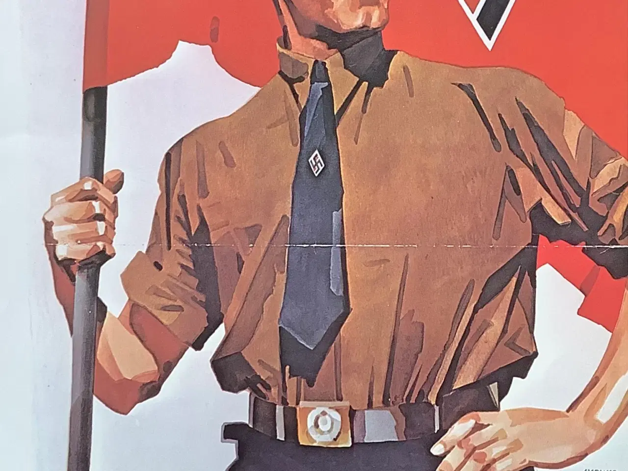 Billede 1 - Propagandaplakat fra 1930'erne, tysk