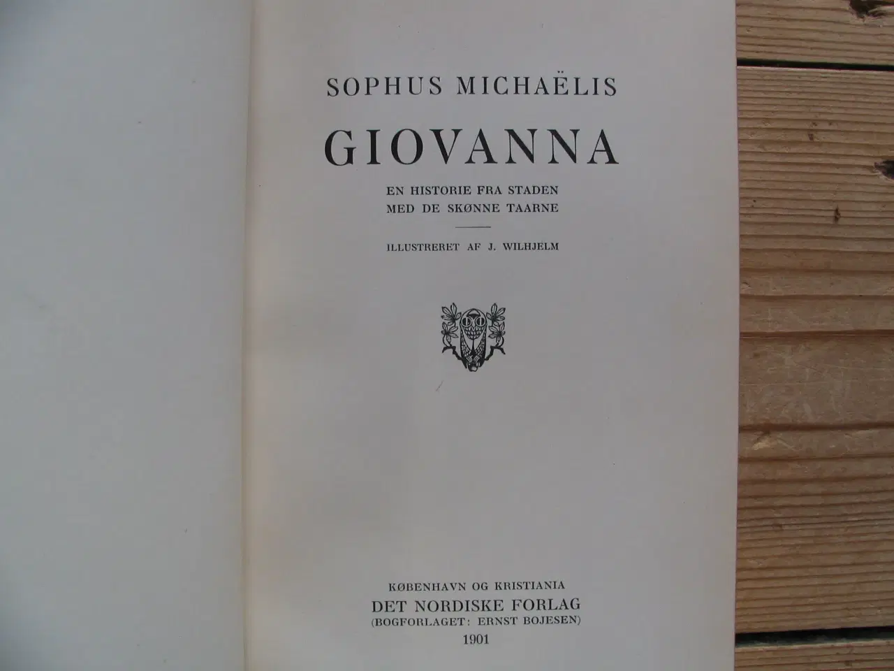 Billede 3 - Sophus Michaëlis. Giovanna. fra 1901