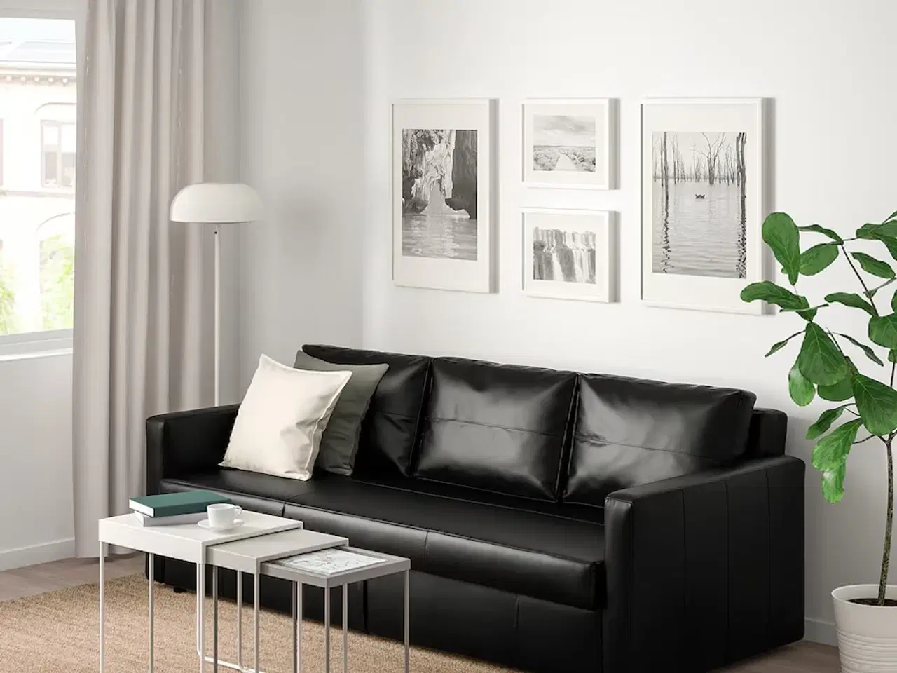 Billede 3 - Læder sofa 