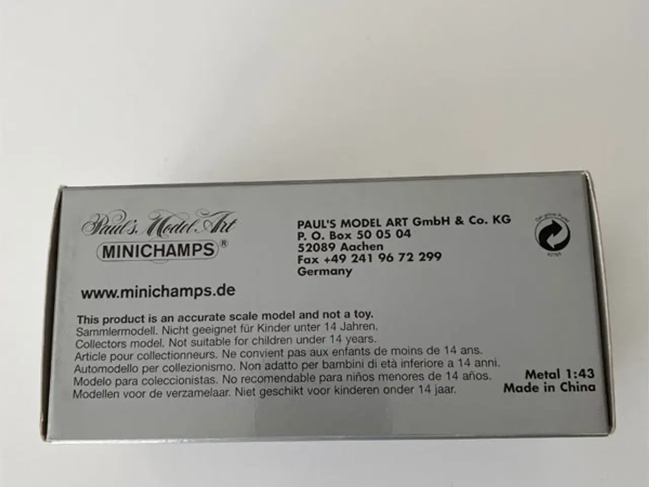 Billede 3 - Mercedes SL 190 (W121) modelbil 1:43