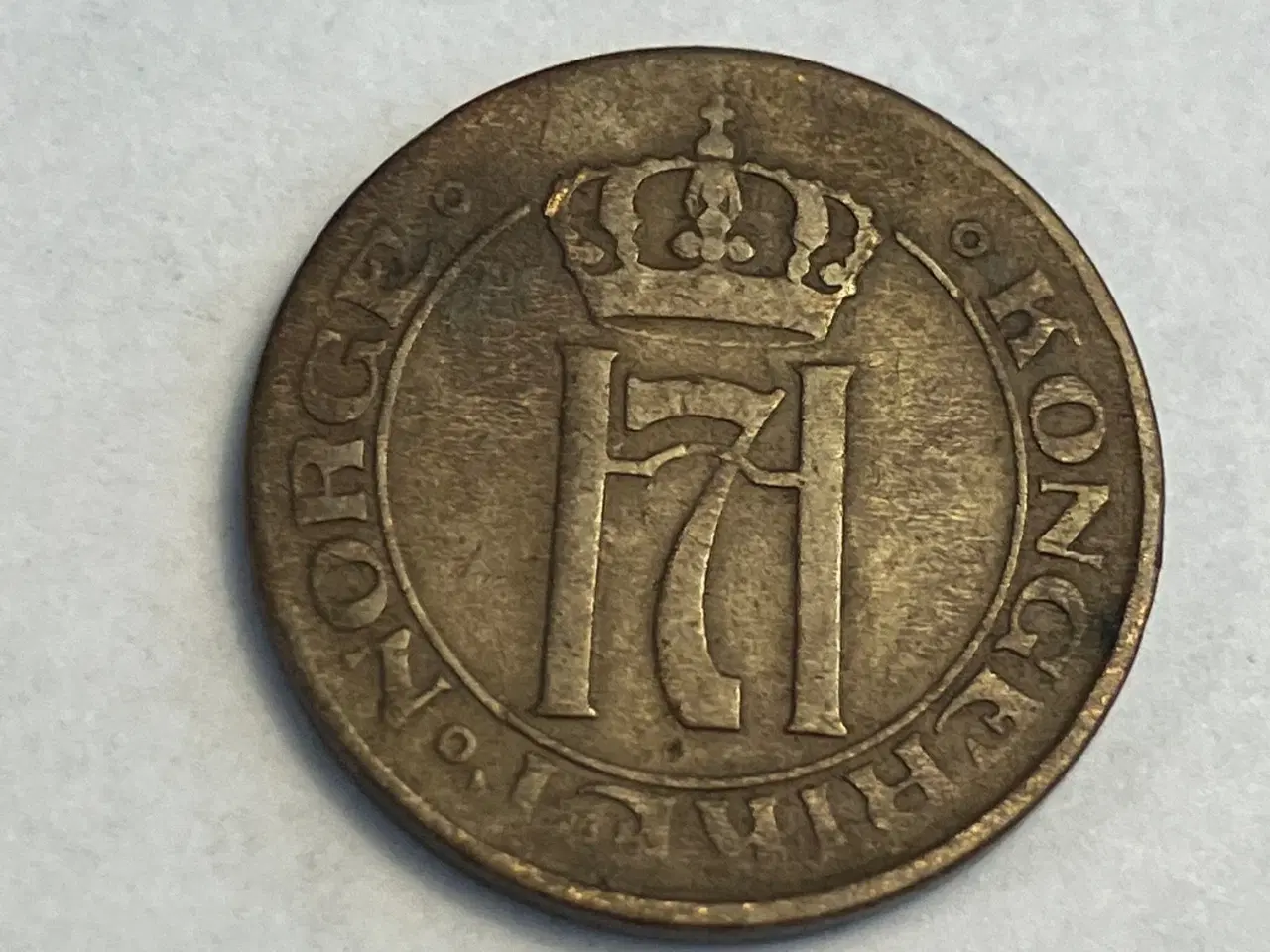 Billede 2 - 1 Øre 1923 Norge