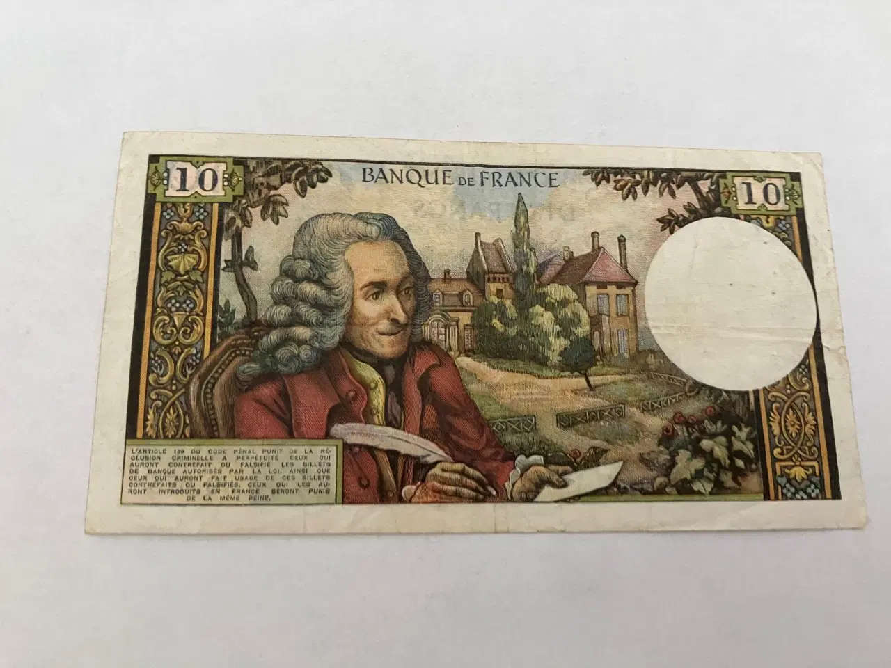 Billede 2 - 10 Francs France 1971