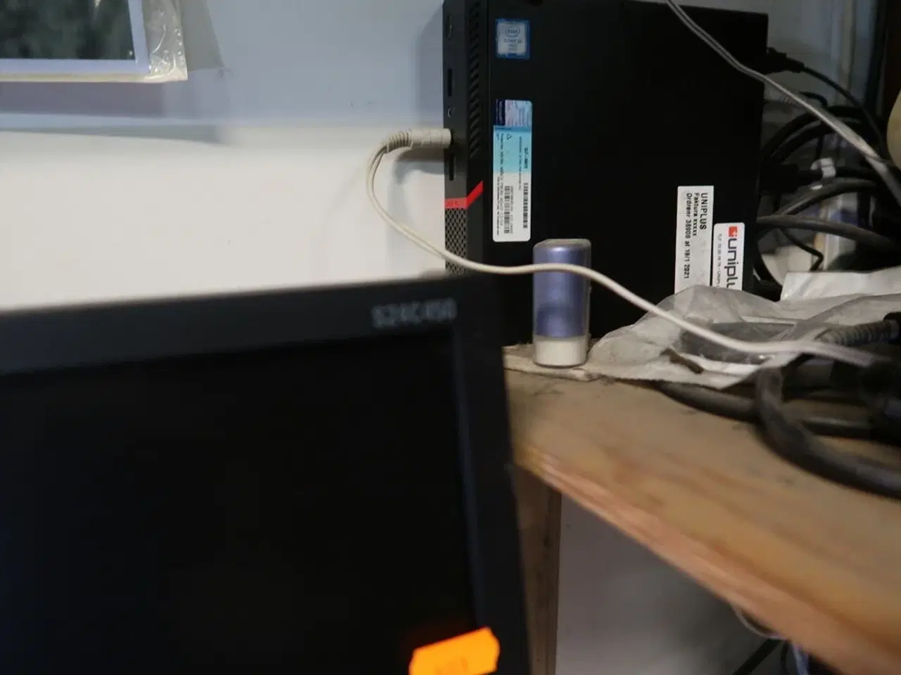 Billede 4 - Labelprinter ZEBRA GK420t, computerskærm SAMSUNG, computer, tastatur og mus