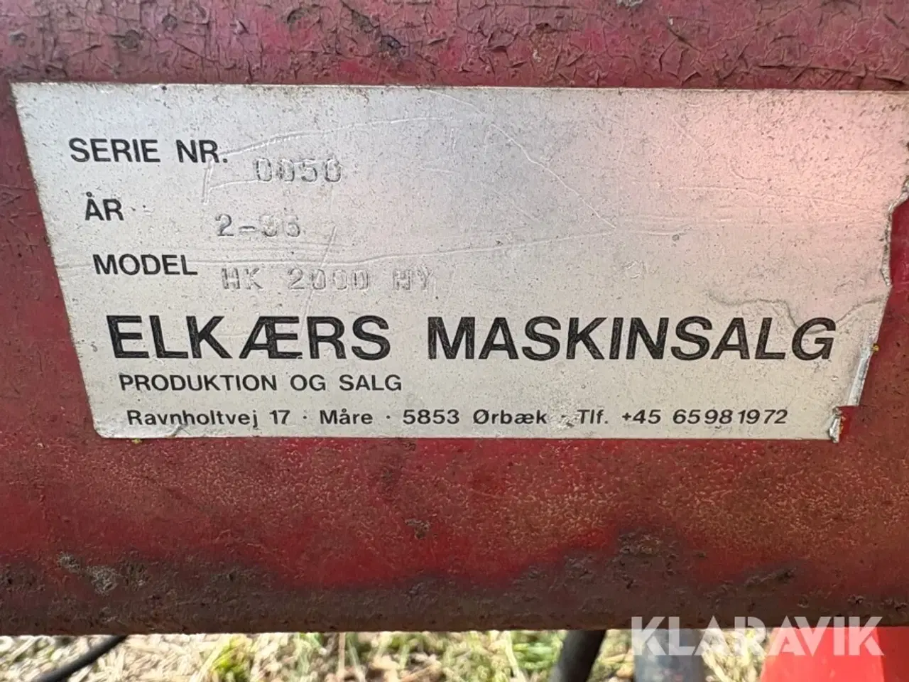 Billede 5 - Hegnsklipper Elkær HK 2000 HY