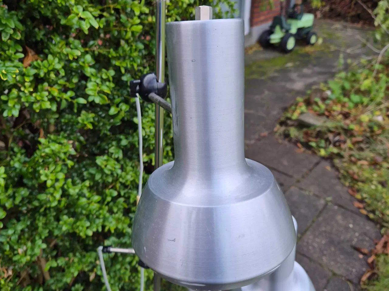 Billede 3 - Flot retro gulvlampe i alu