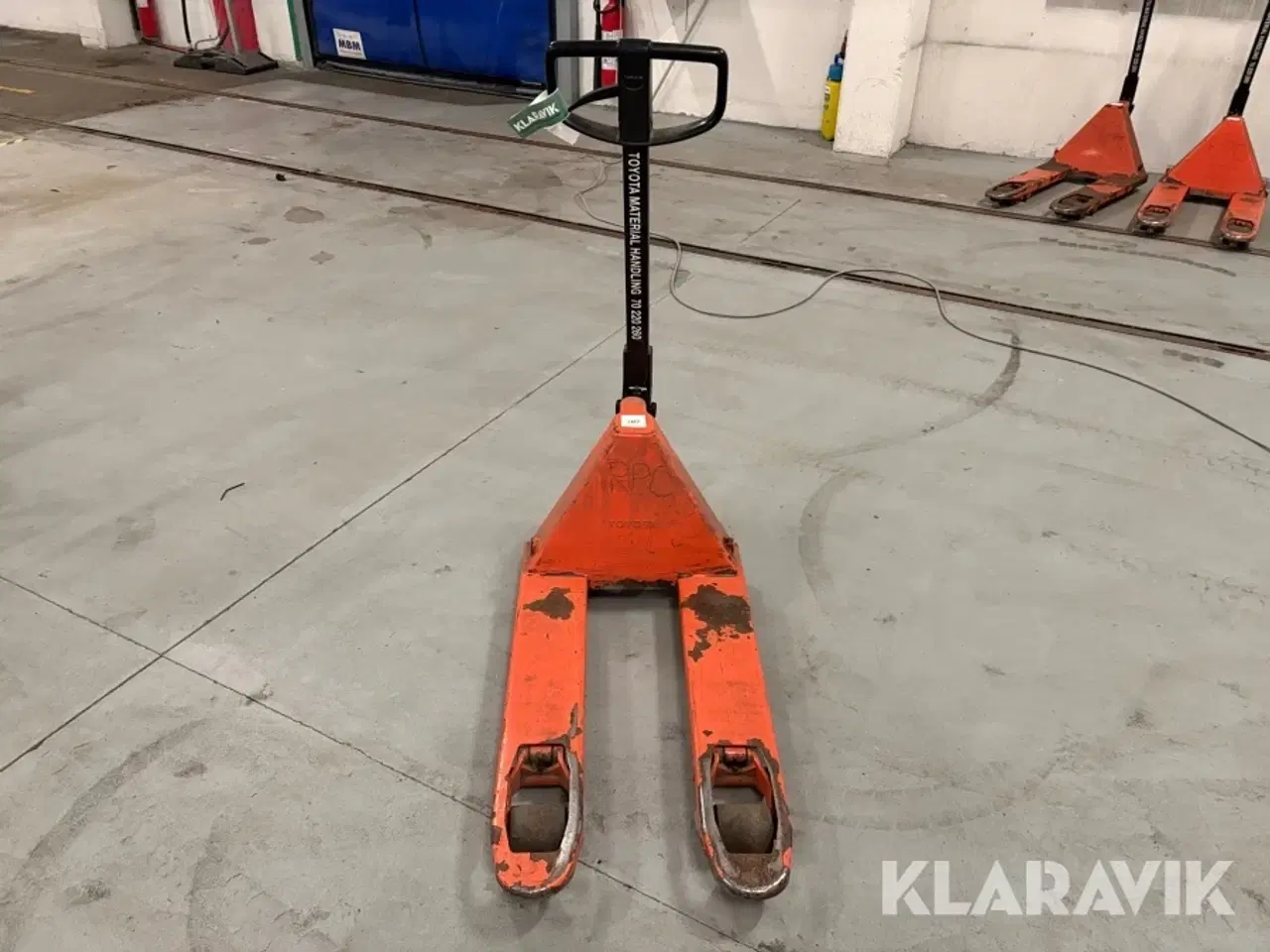 Billede 8 - Palleløfter Toyota BT lifter til halv-paller