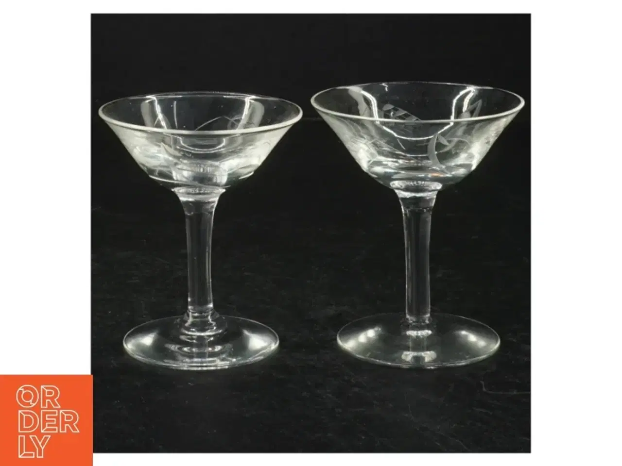 Billede 1 - Holmegaard Bygholm likørglas (str. 9. x 7 cm)