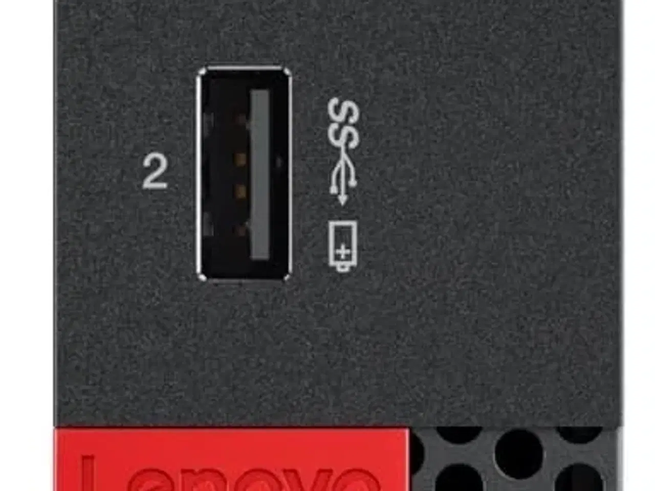 Billede 1 - Lenovo ThinkCentre M910Q Tiny - Intel i5 7500T 2,7GHz 256GB NVMe  8GB Win10 Pro