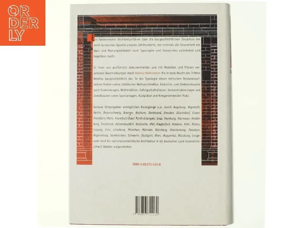 Billede 3 - Bauen unterm Hakenkreuz : Architektur des Untergangs af Helmut Weihsmann (1950-) (Bog)
