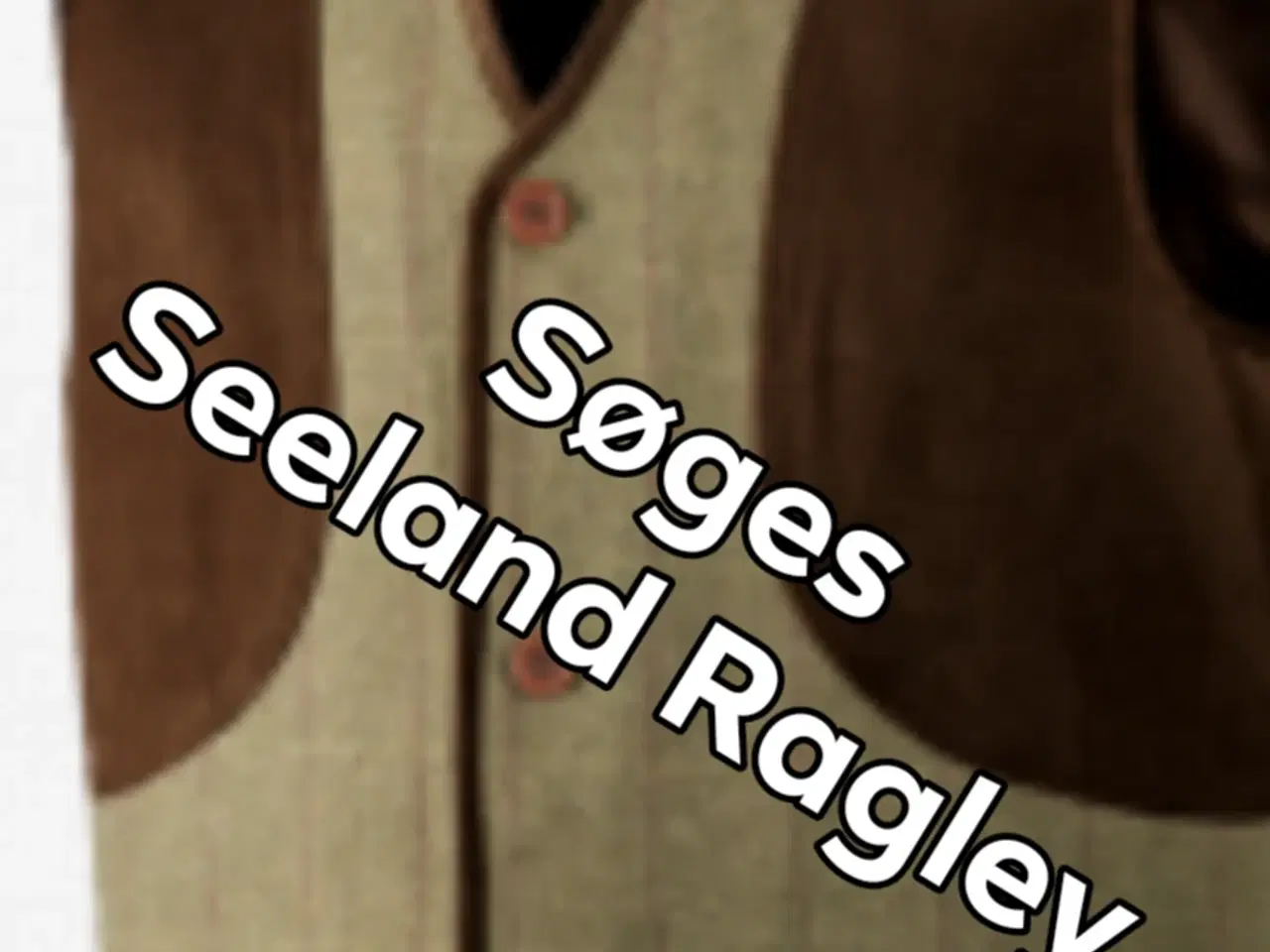 Billede 1 - Seeland tweed vest model Ragley str 52-60