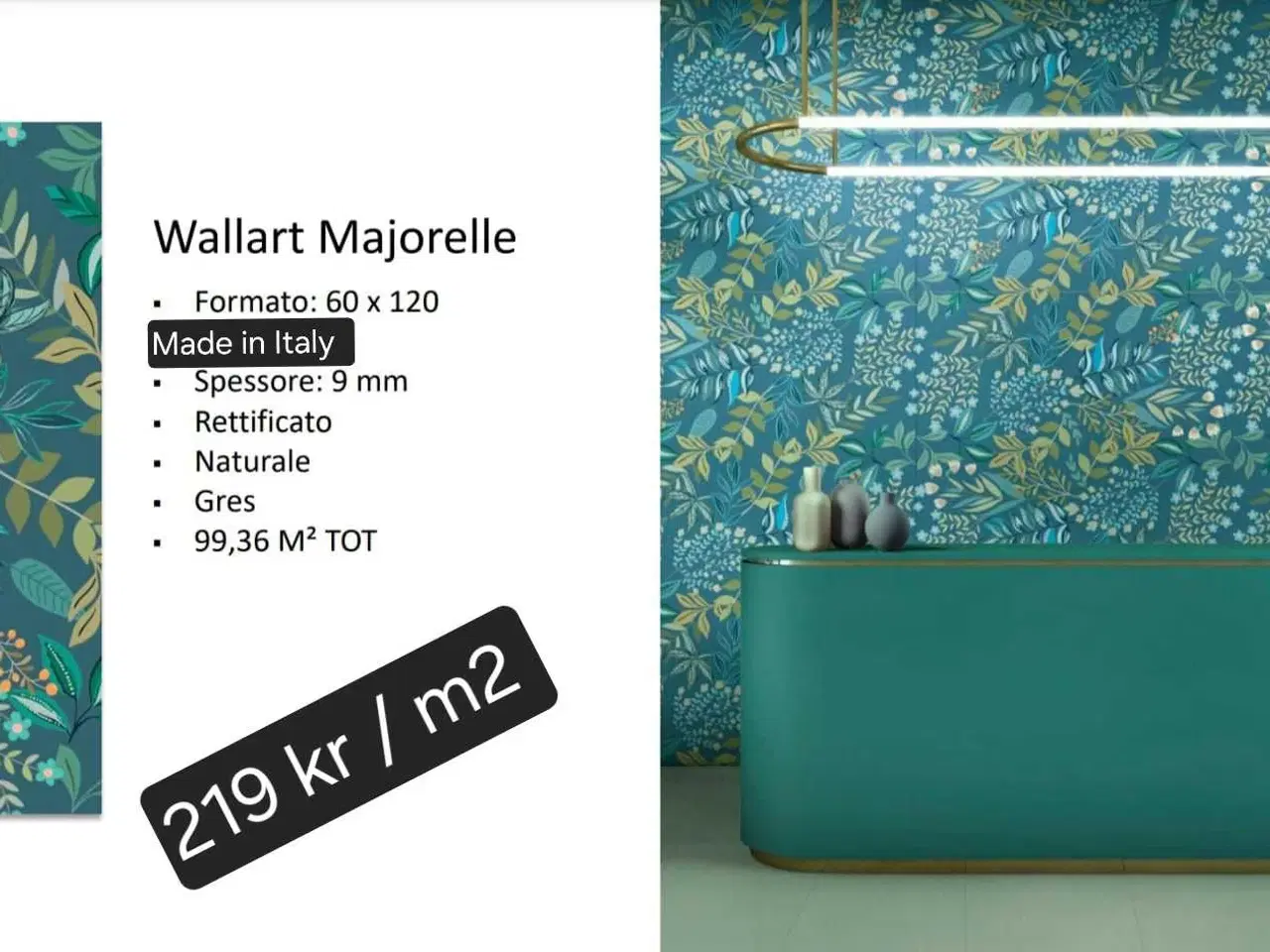 Billede 1 - Fliser/ klinker fra Italien 