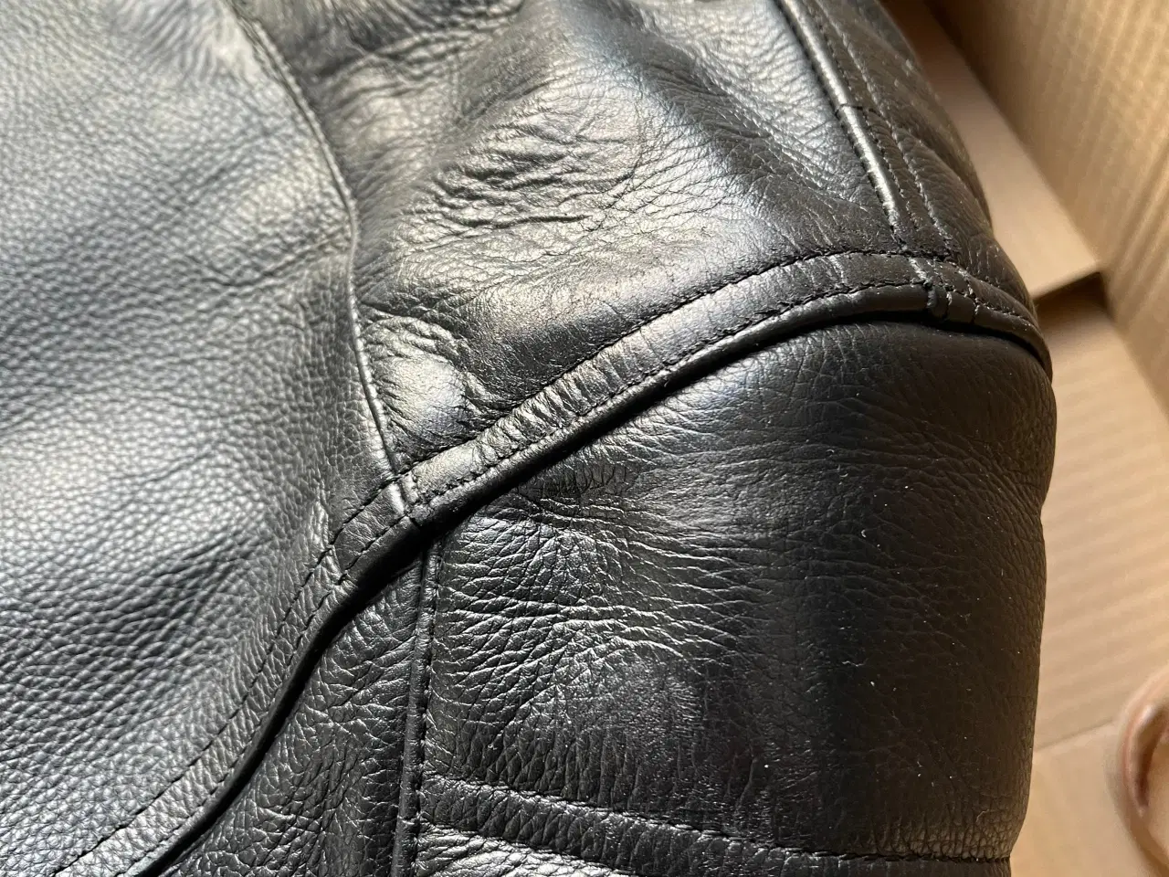 Billede 5 - Merlin Lichfield sort læder jakke 