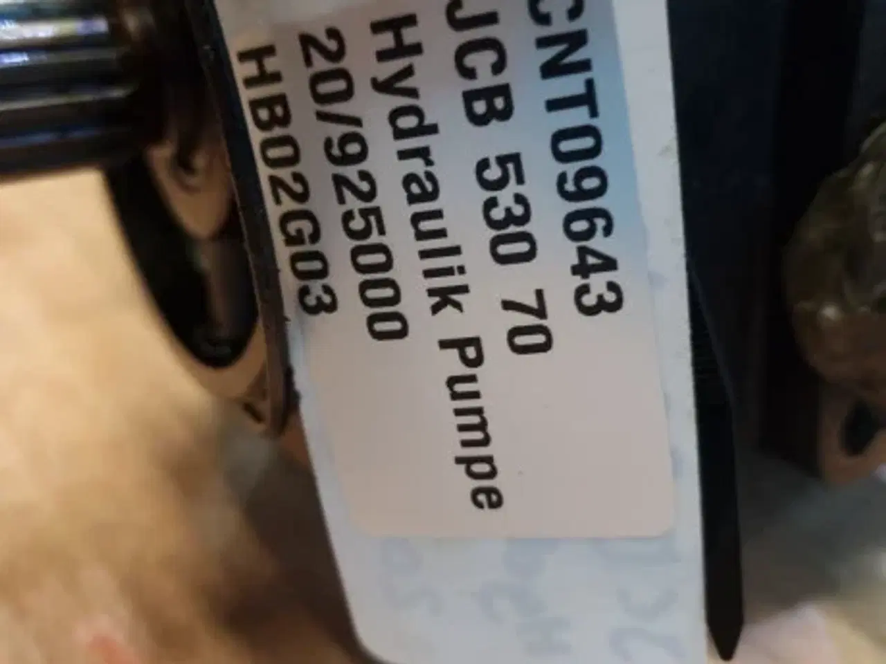 Billede 8 - JCB 530 Hydraulik Pumpe 20/925000