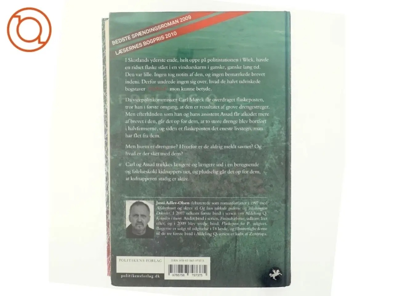 Billede 3 - Flaskepost fra P af Jussi Adler-Olsen (Bog)