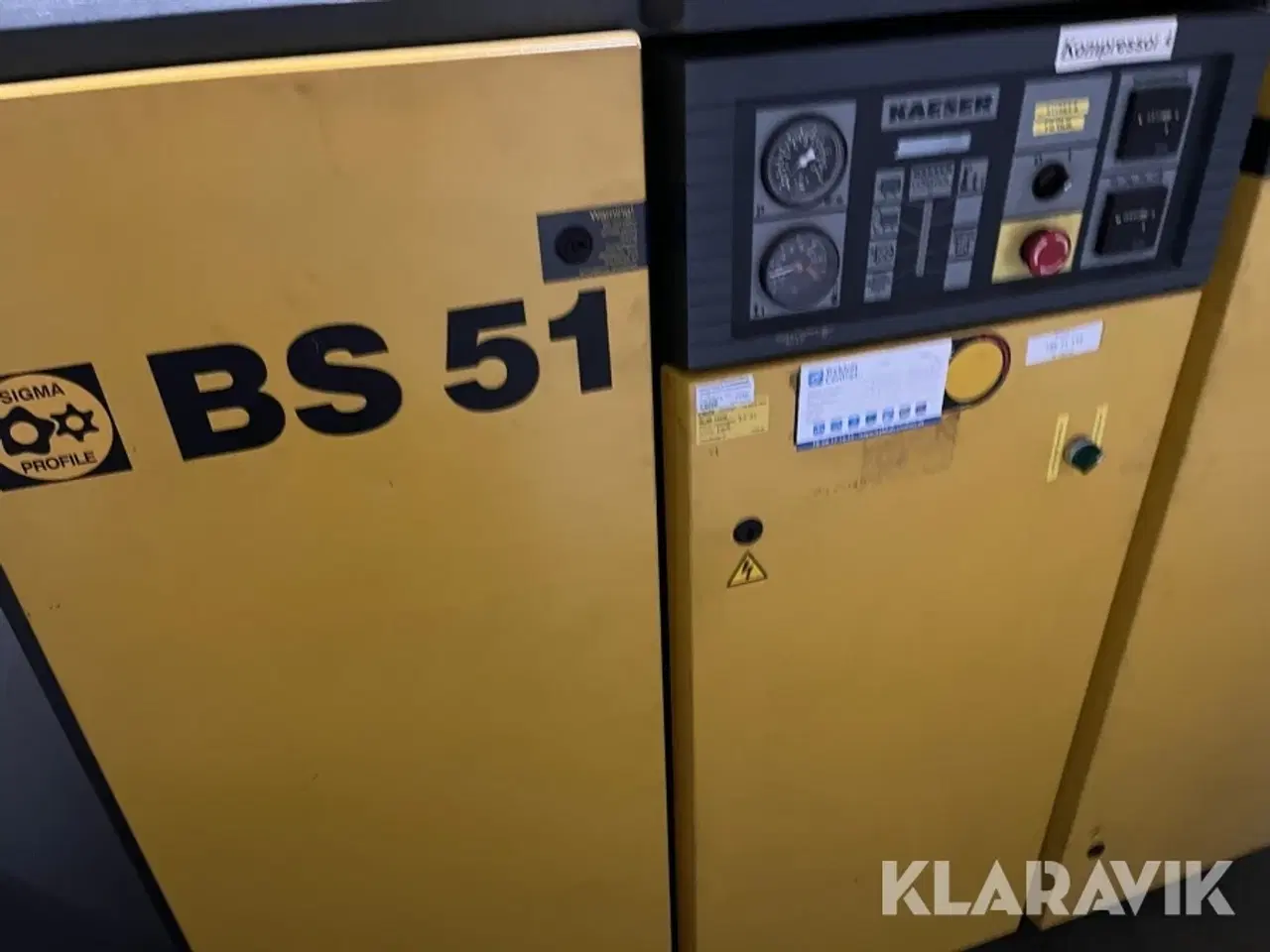 Billede 3 - Skruekompressor Kaeser BS 51