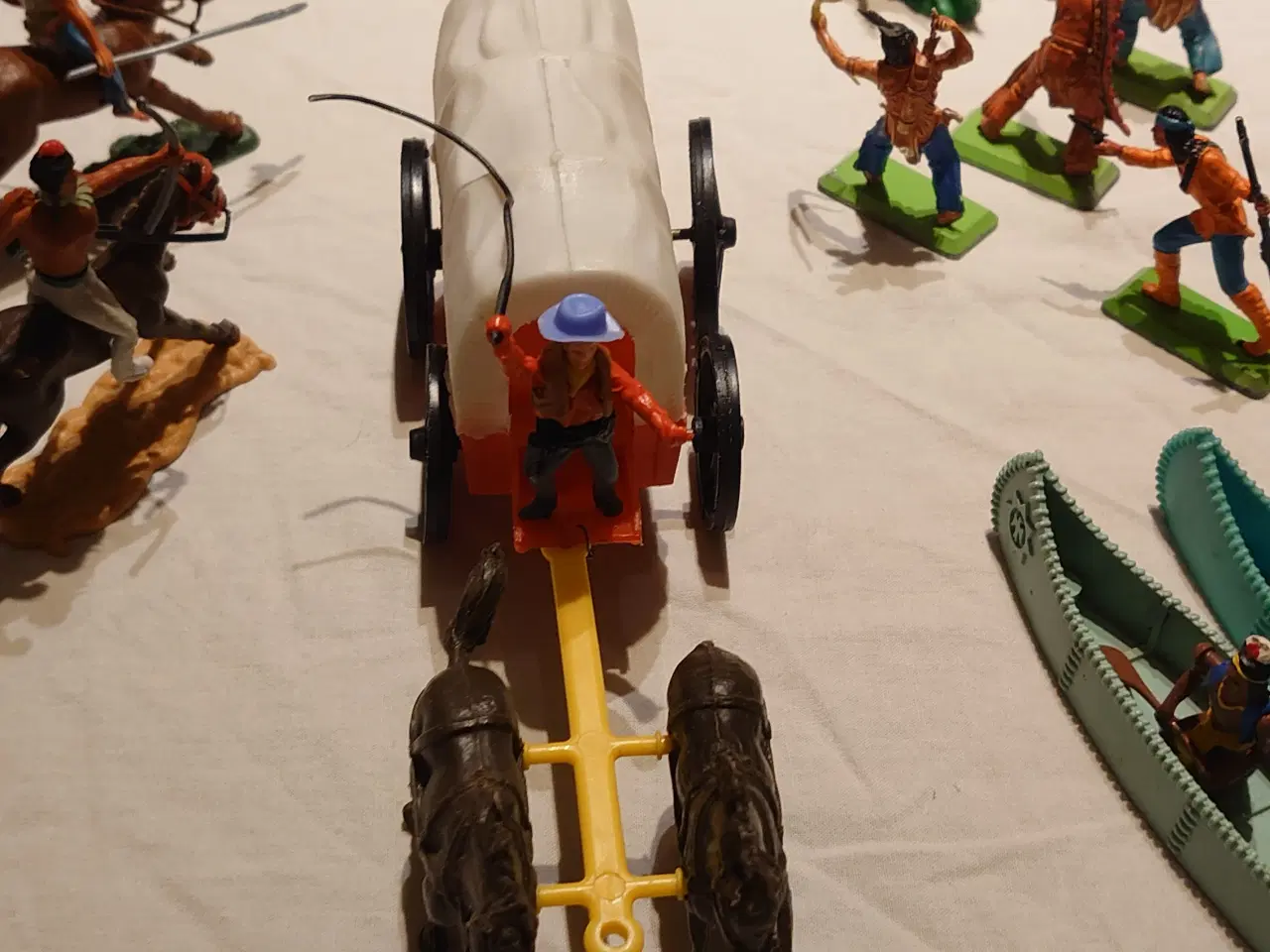 Billede 7 - Fort Øst med 3 Lone Star bygninger og 40 dele.