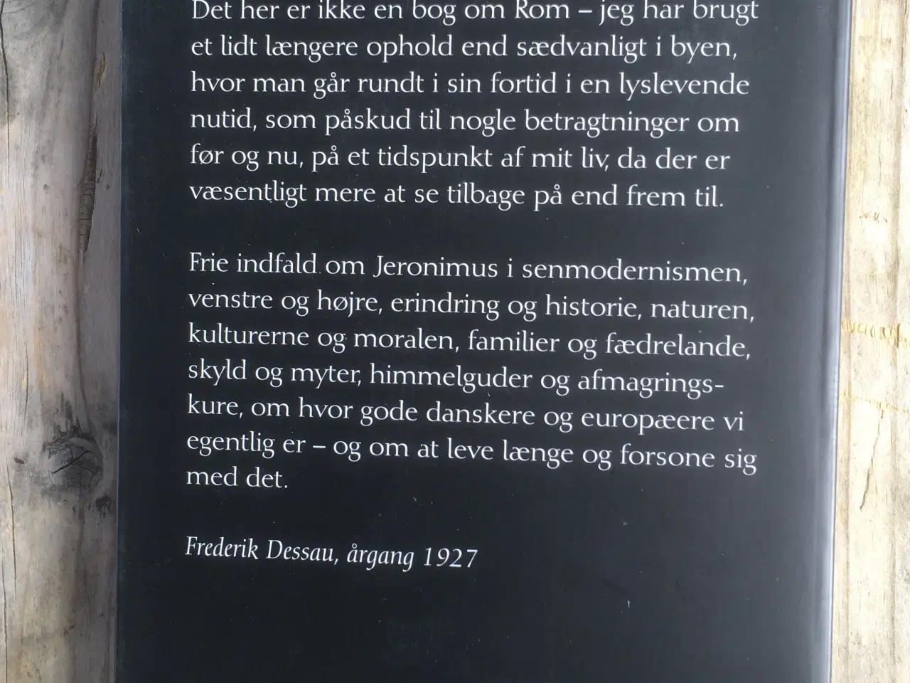 Billede 2 - I min alder - en collage om før og nu, Filosofi