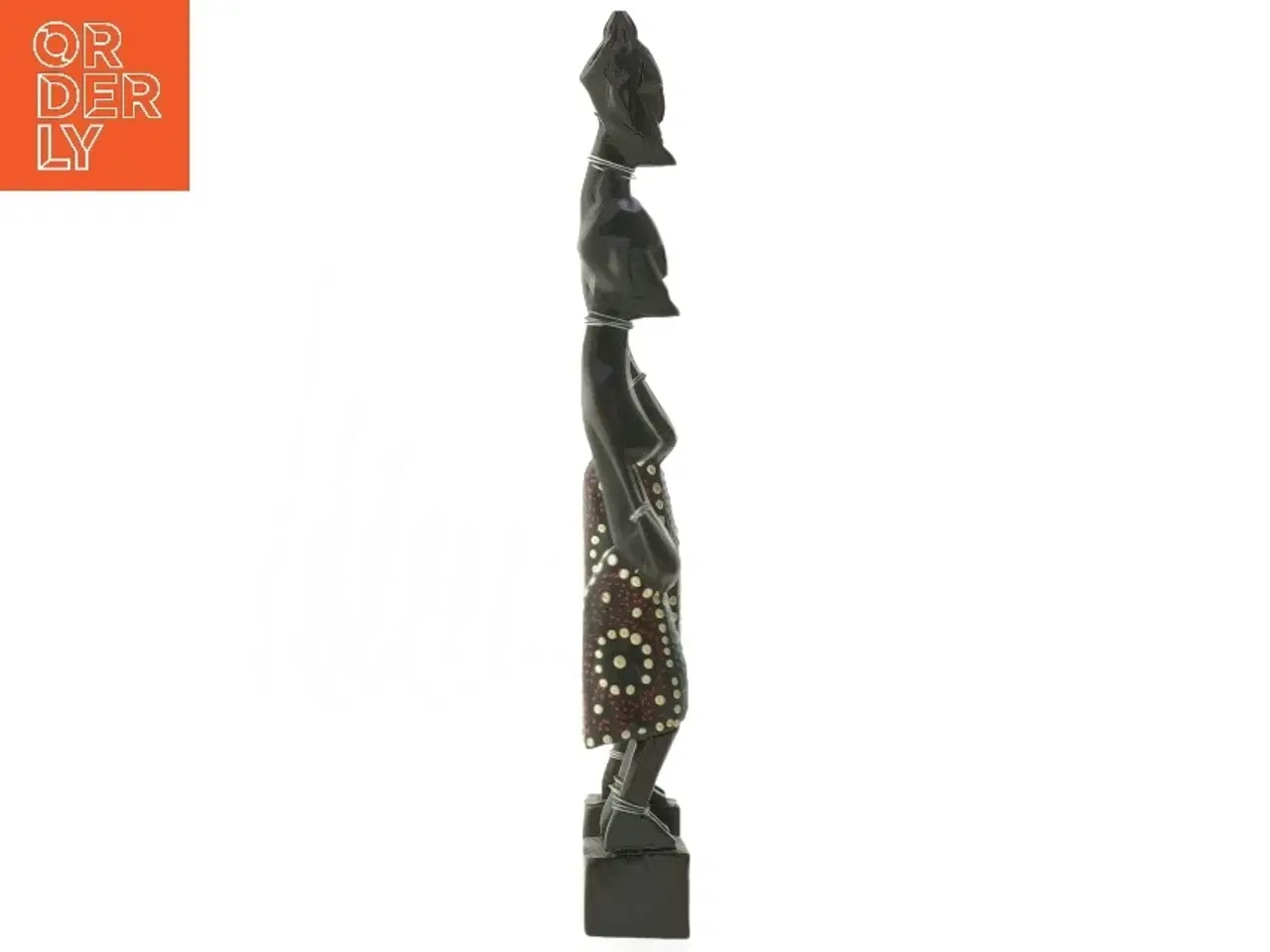 Billede 5 - Afrikanske figurer (str. 19 cm og 24 cm)