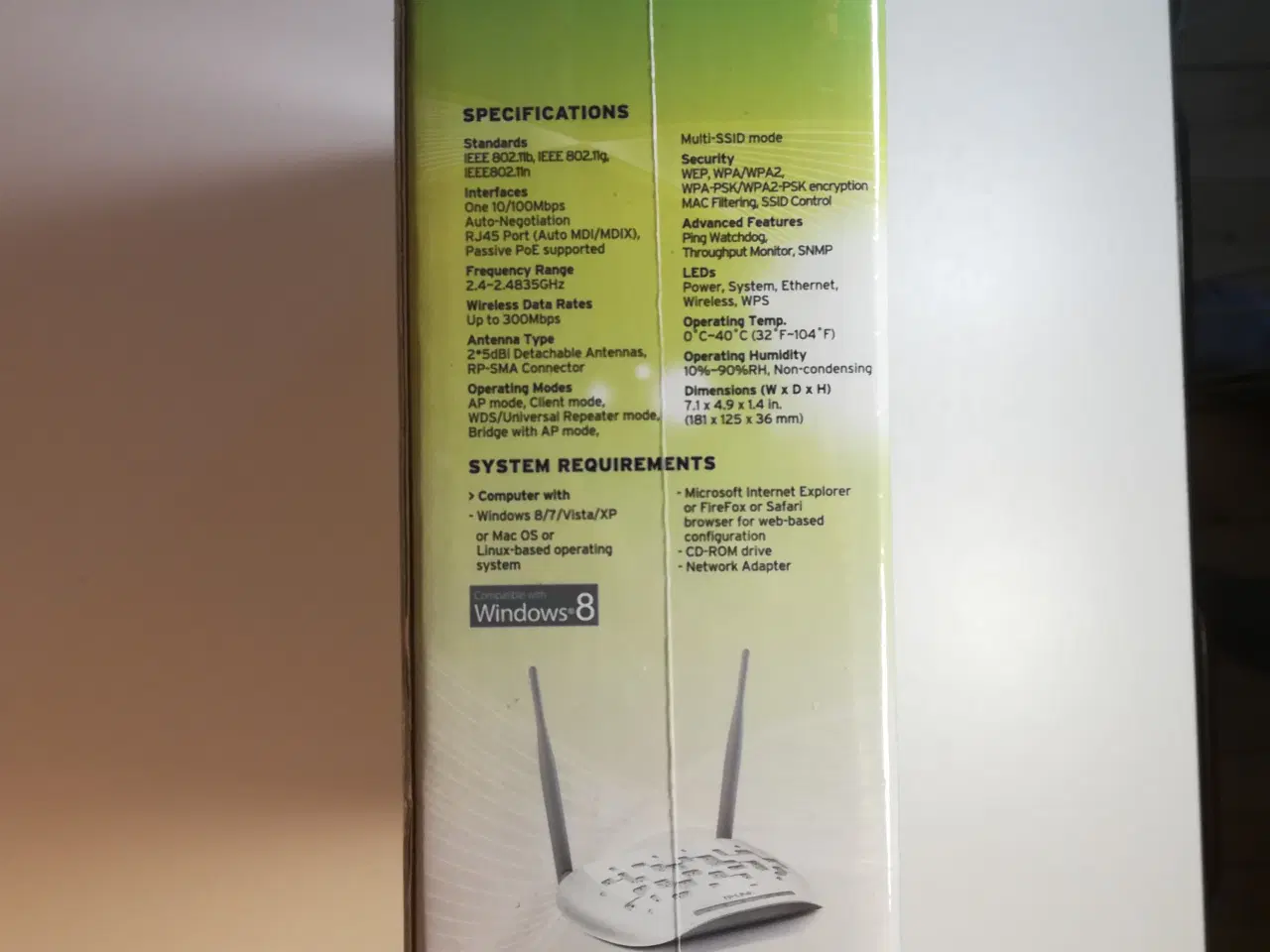 Billede 6 - TP-Link Wireless N Access Point 300Mbps TL-WA801ND