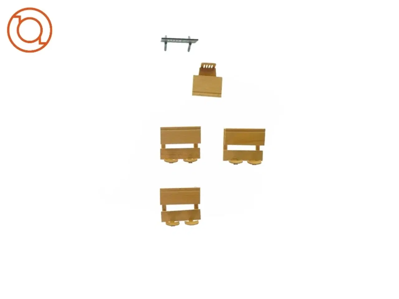 Billede 2 - Skolestue dukkehus (str. 9 x 9 x 5 cm)