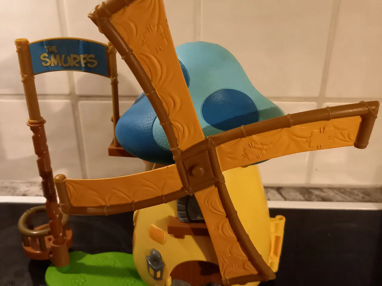 Billede 1 - Smølfe hus Mølle The Smurfs 