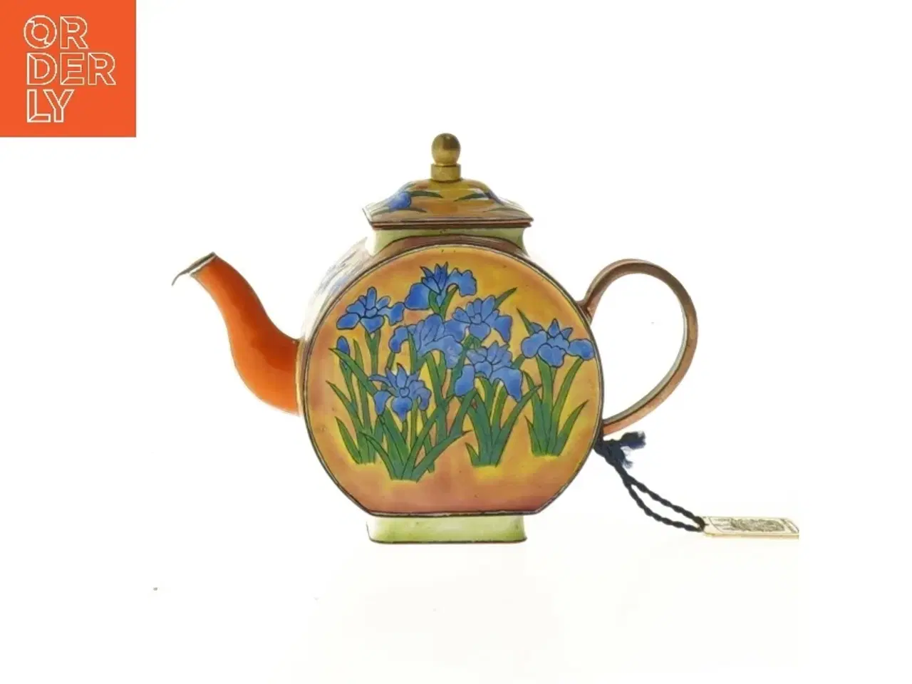 Billede 4 - Dekorativ tepotte i gaveæske fra Charlotte di Vita MBE (str. 12x8,5 cm)