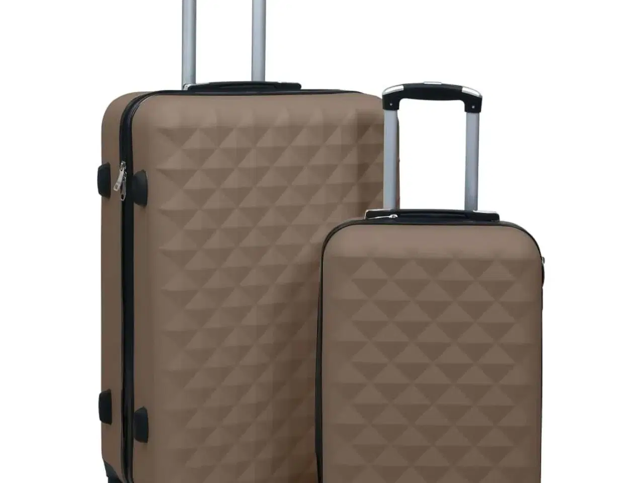 Billede 1 - Kuffertsæt 2 stk. hardcase ABS brun