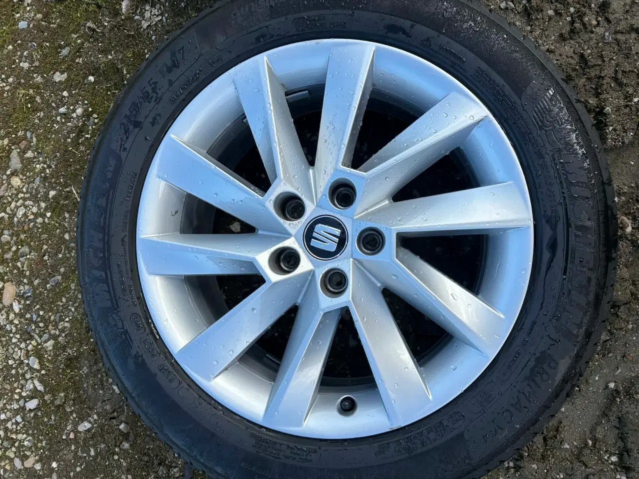Billede 1 - Fine 5X112 Sommerhjul med 215/55-17 Michelin