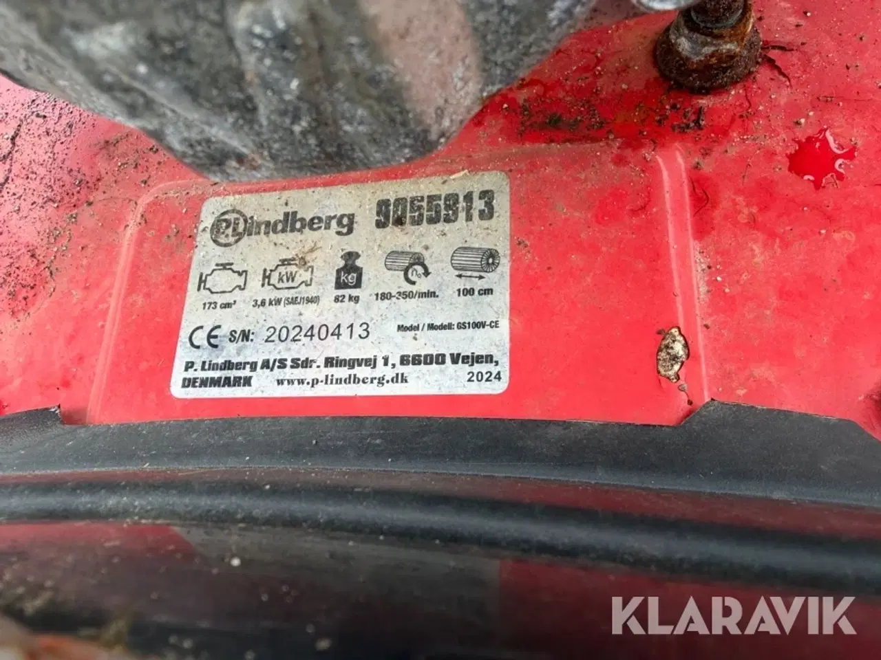 Billede 12 - Fejemaskine P. Lindberg 65106W-CE