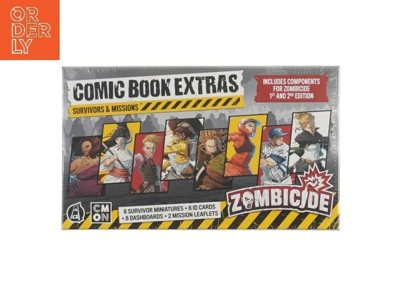 Billede 1 - Zombicide Comic Book Extras fra Guilotine Games (str. 22x13 cm)