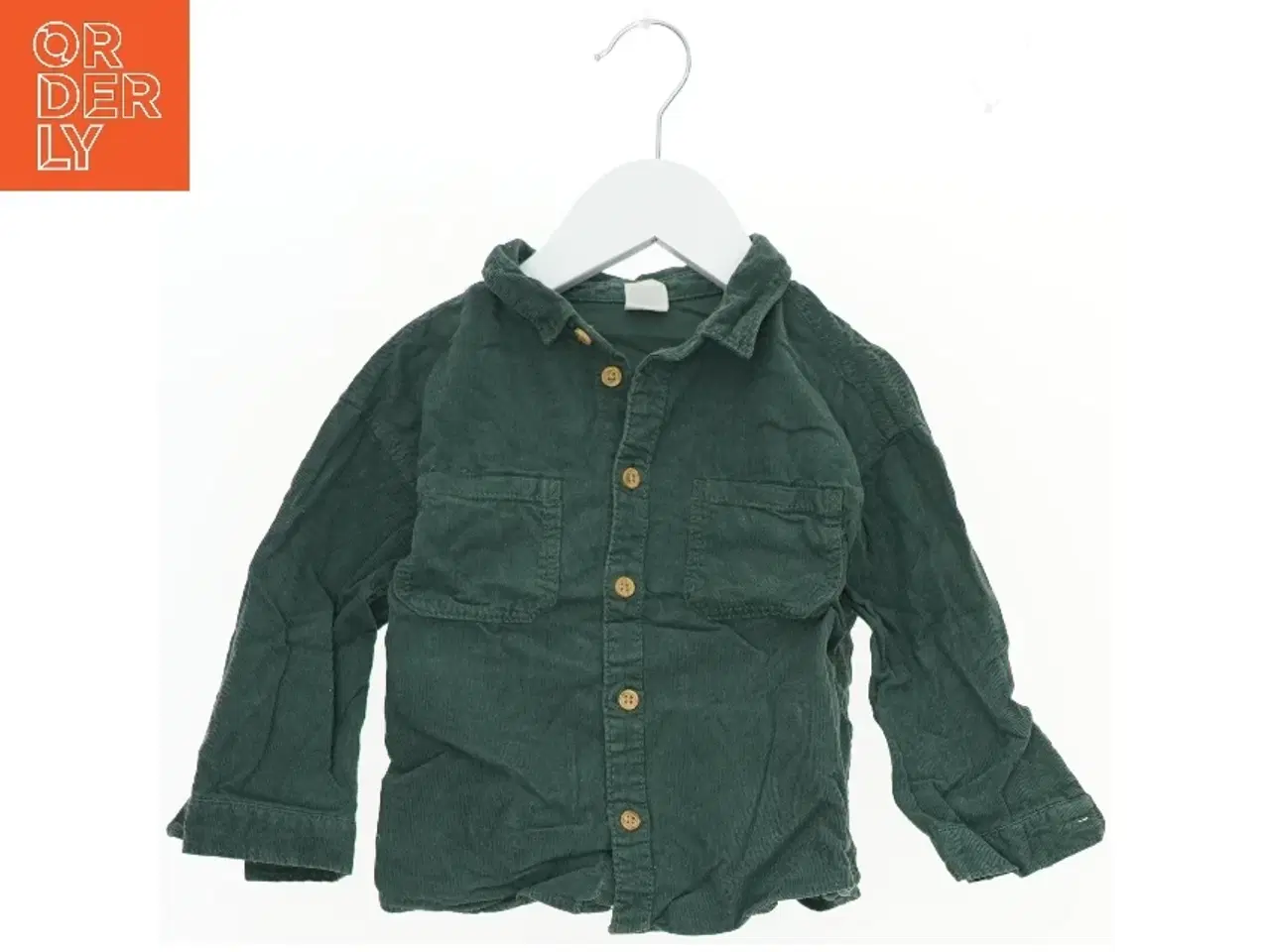 Billede 1 - Fløjlsskjorte til børn fra H&M (str. 86)