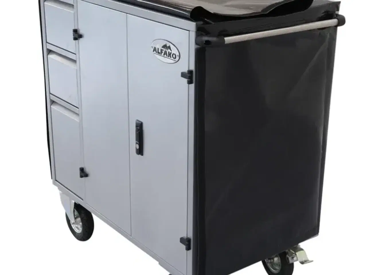 Billede 2 - Alfako Overtræk sort til Midi Eco m. sideskuffer
