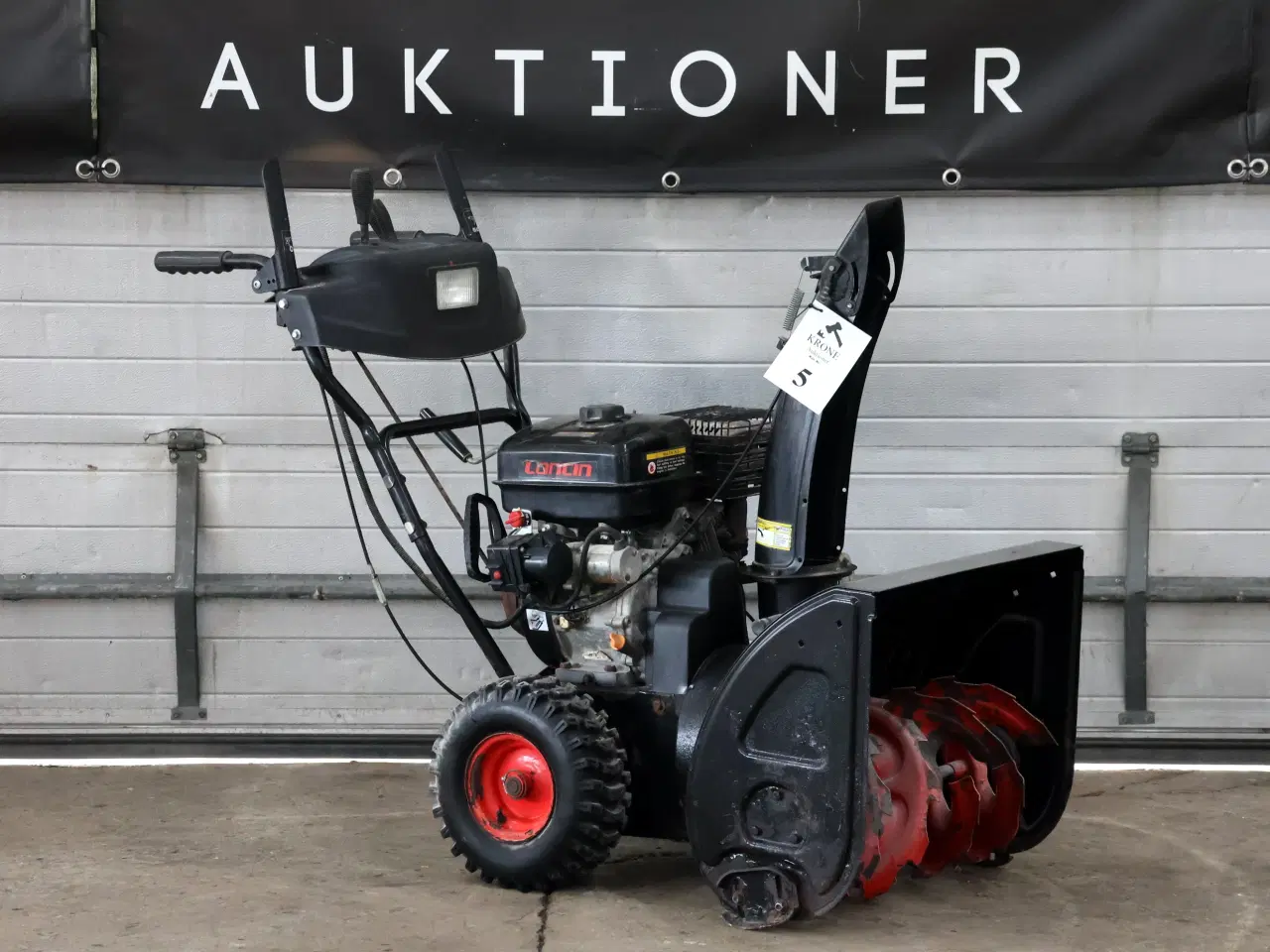 Billede 1 -  Benzin sneslynge m/el-start 