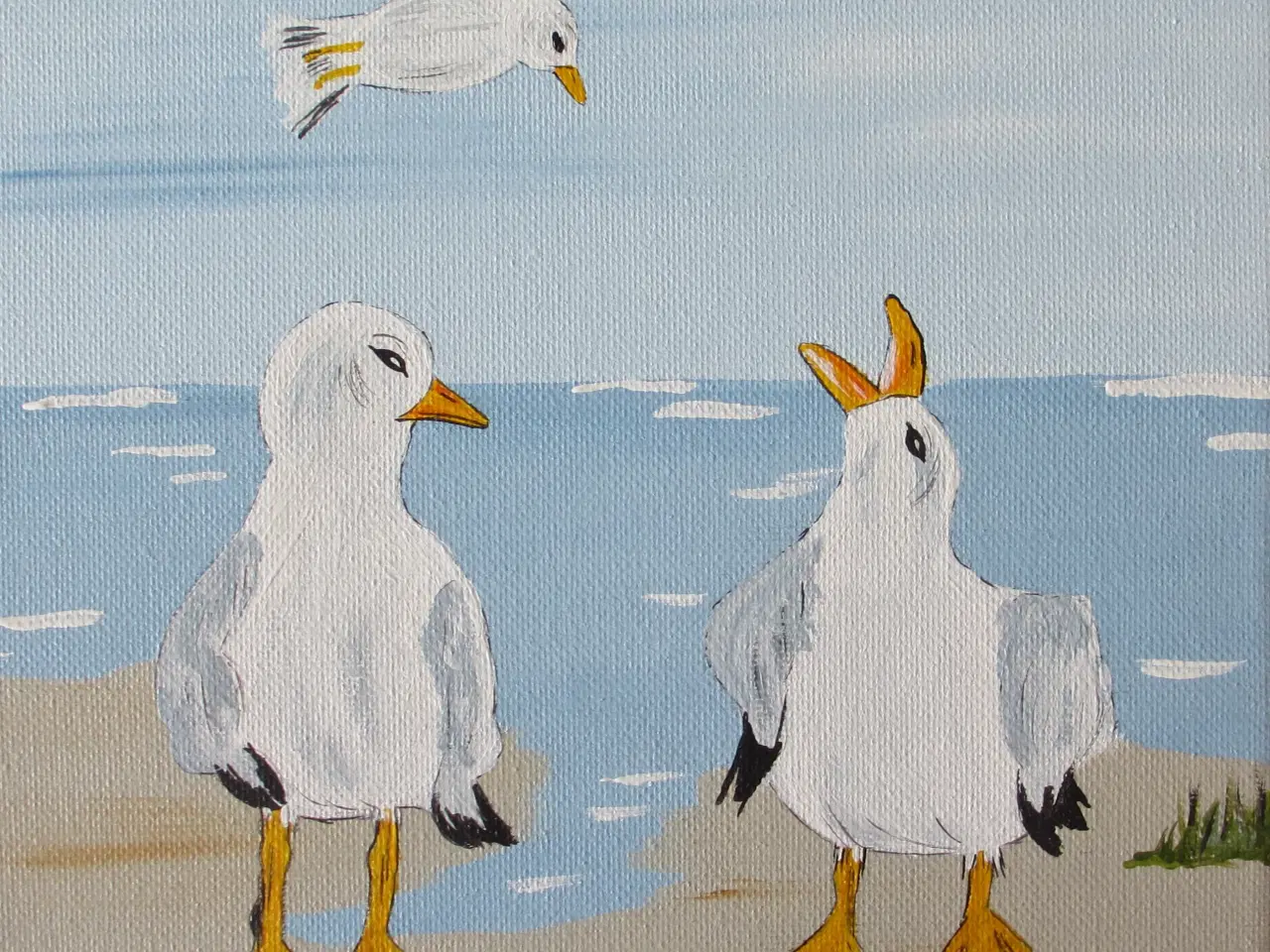 Billede 1 - ACRYL-MALERI nr. 477
