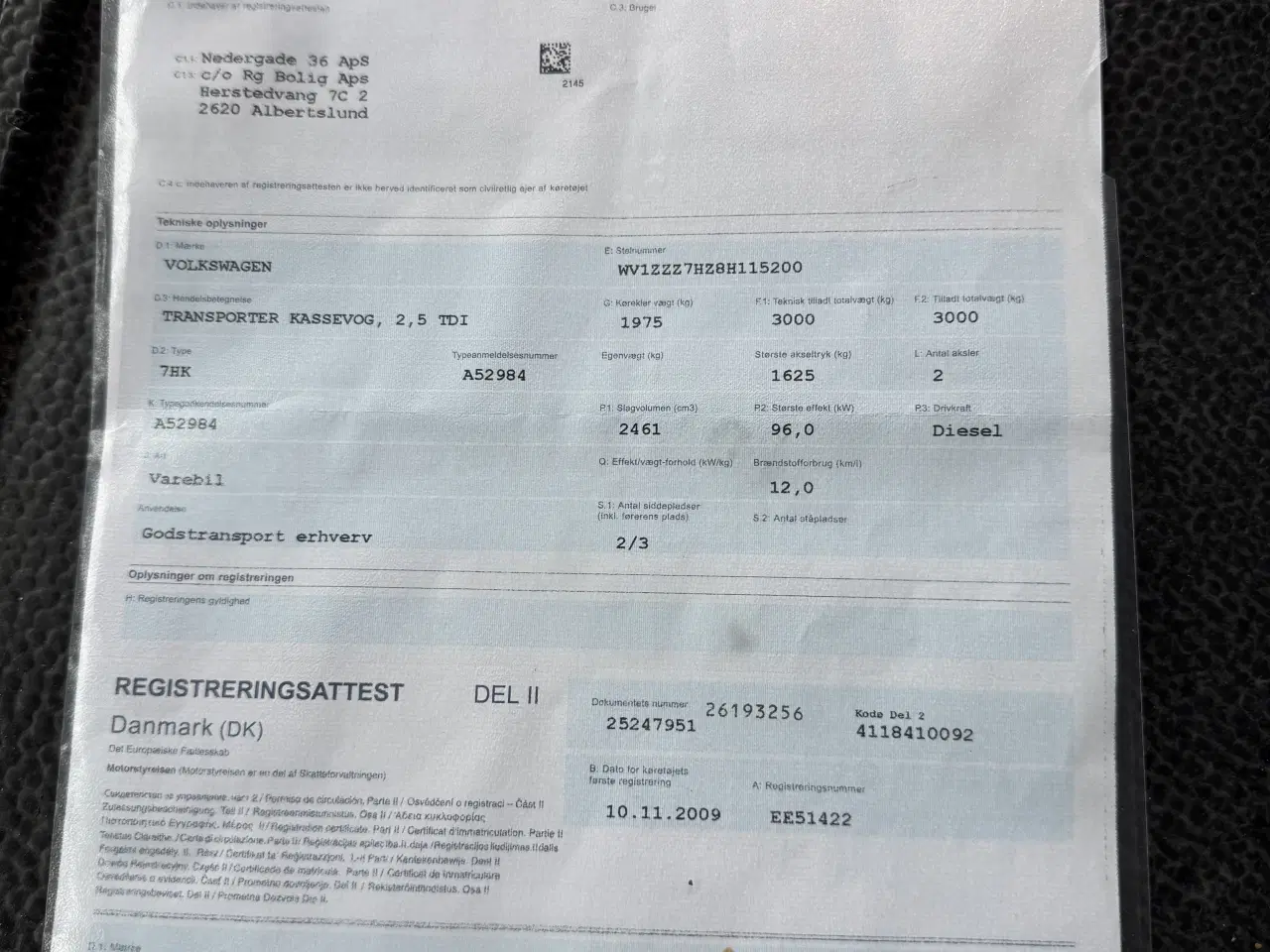 Billede 6 - Vw transporter varebil