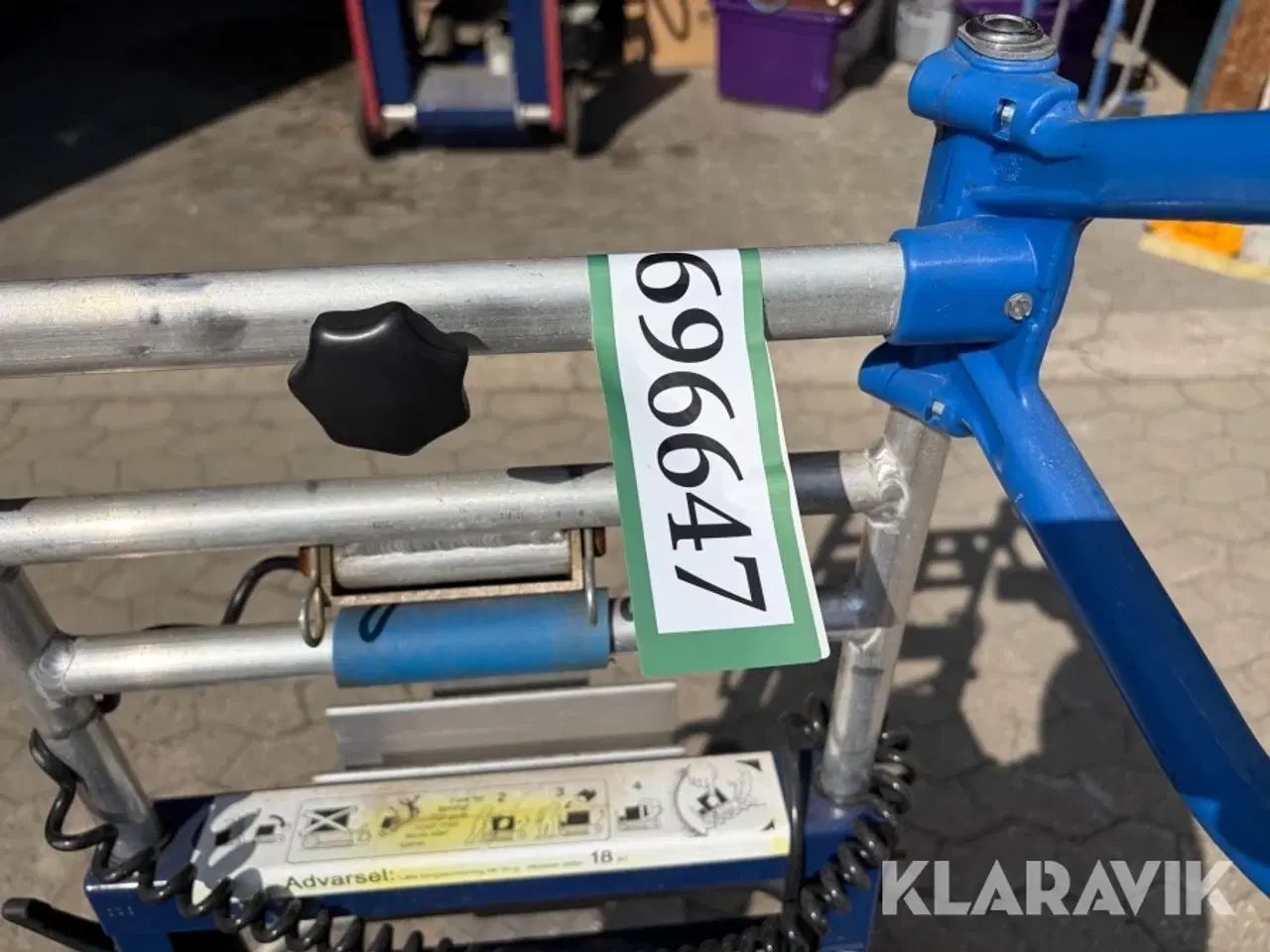 Billede 19 - Løftevogn / trappe løfter Hovmand HL 201 Manuel/elektrisk betjening 1 styk