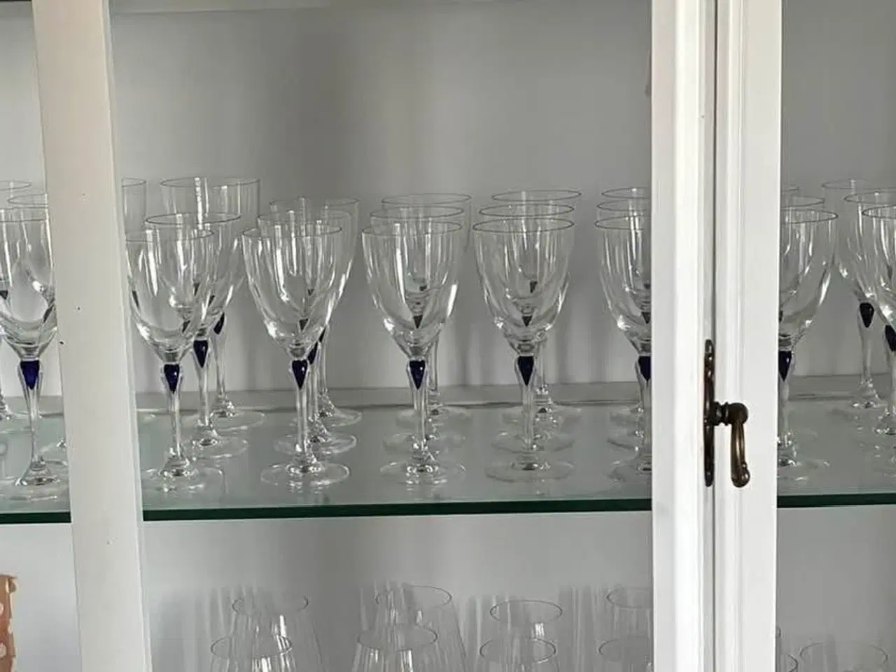 Billede 1 - Blå safir glas