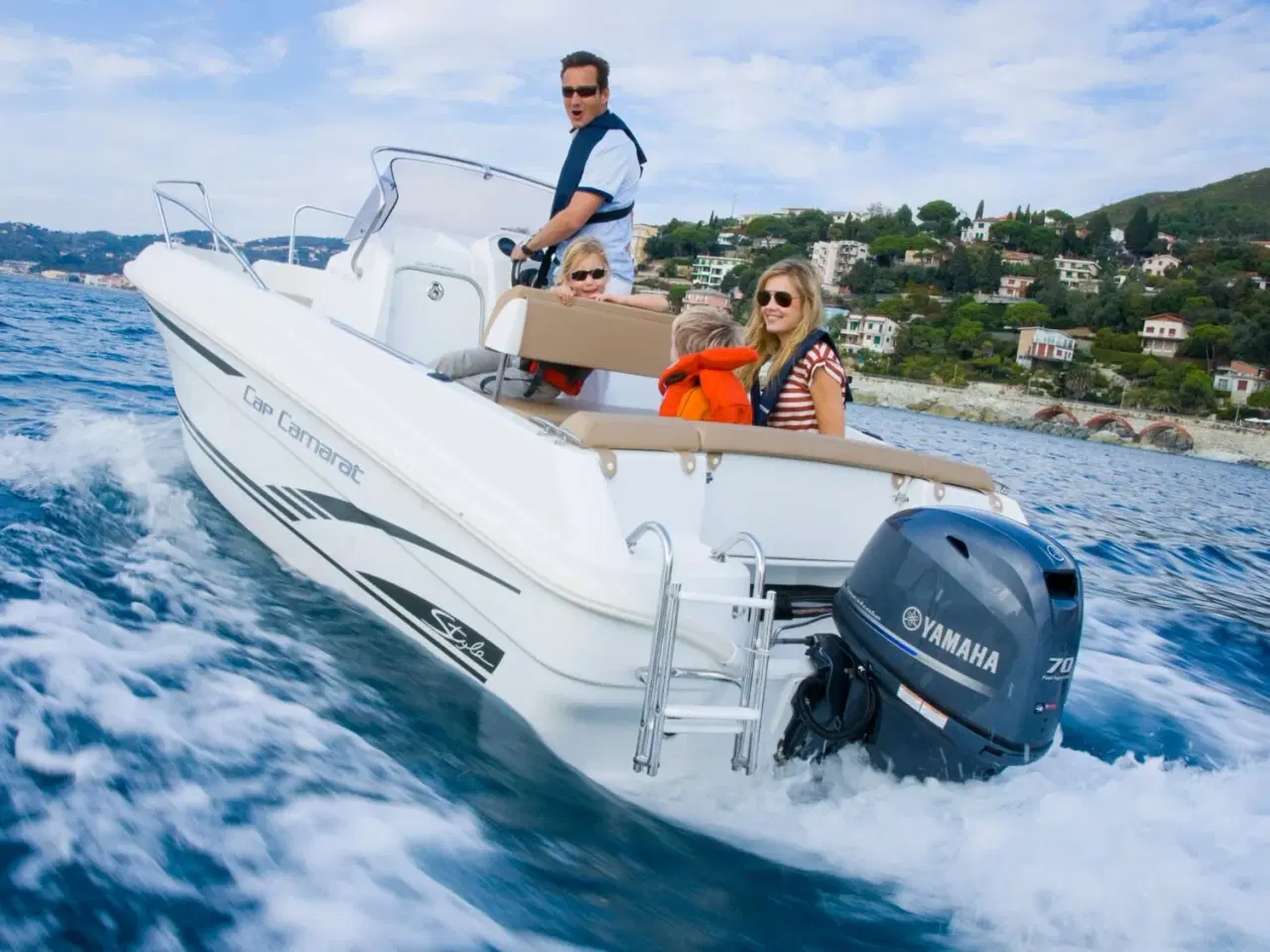 Billede 2 - Yamaha 70 HK - Fjernbetjent, Elektronisk start, Powertrim