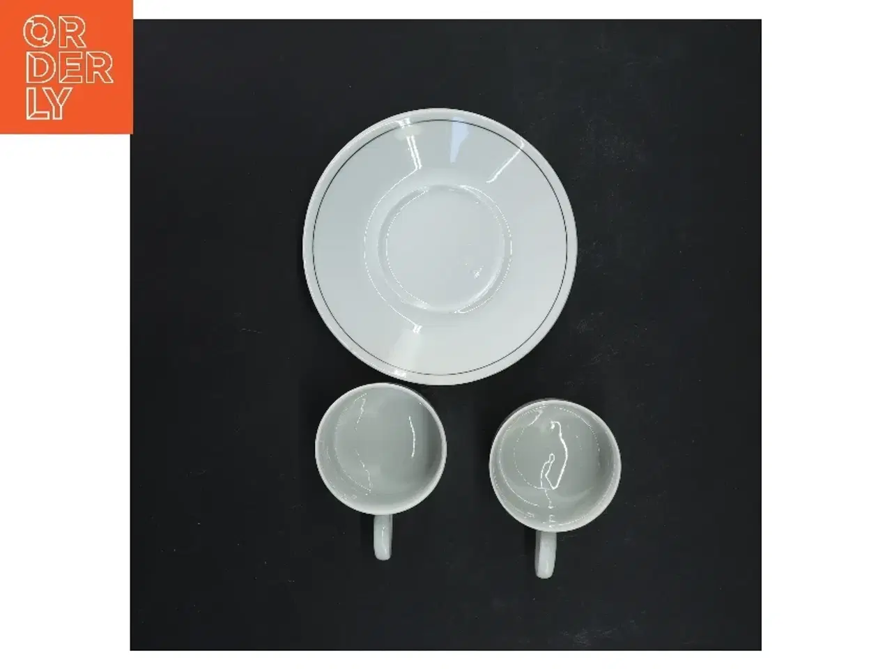 Billede 3 - Kaffekopper og tallerken sæt fra Royal Copenhagen (str. Ø 13xh7 cm)