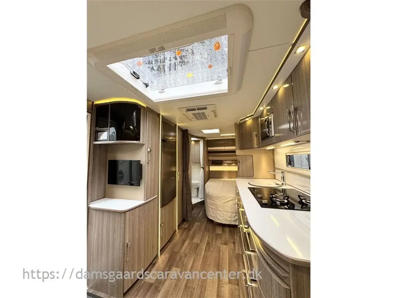 Billede 9 - 2016 - Kabe Imperial 560 XL KS Franskseng-Alde-Gulvvarme-Aircon-Mover-Telt