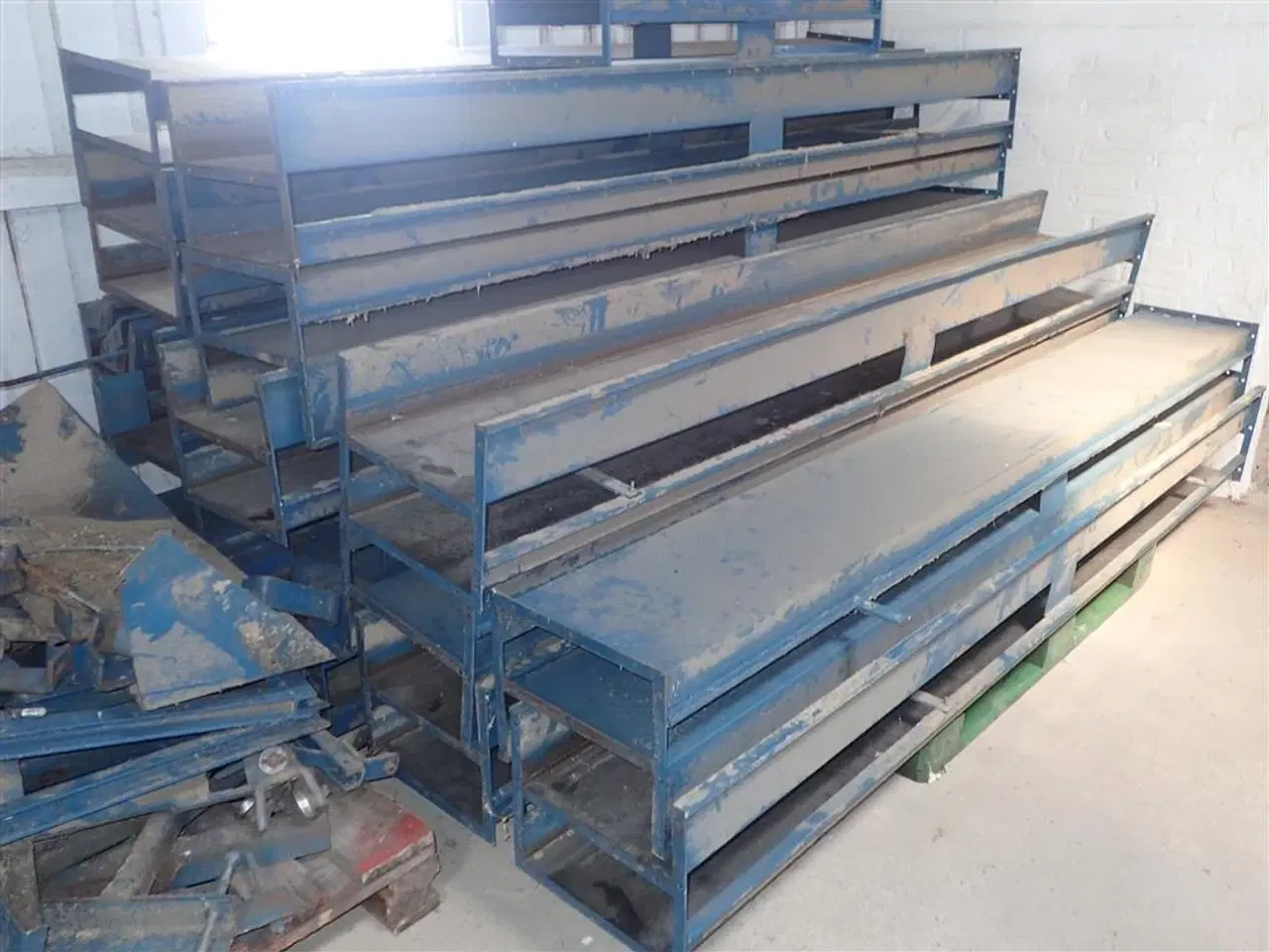 Billede 1 - Jema Transportbånd med skinner, 35 m 60 t/tim