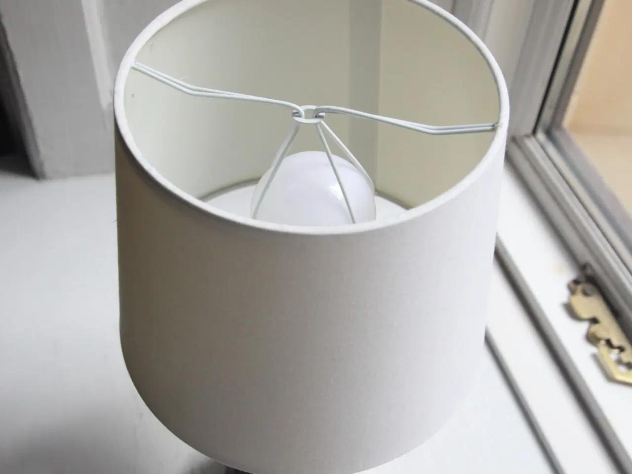 Billede 3 - Vintage teak bordlampe