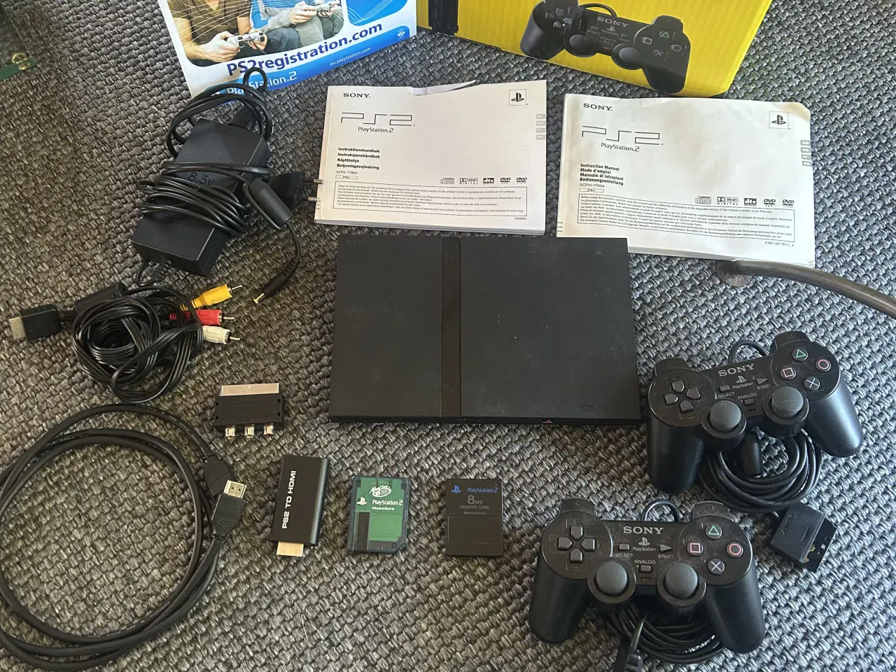 Billede 1 - Sony Playstation 2 Slim konsol