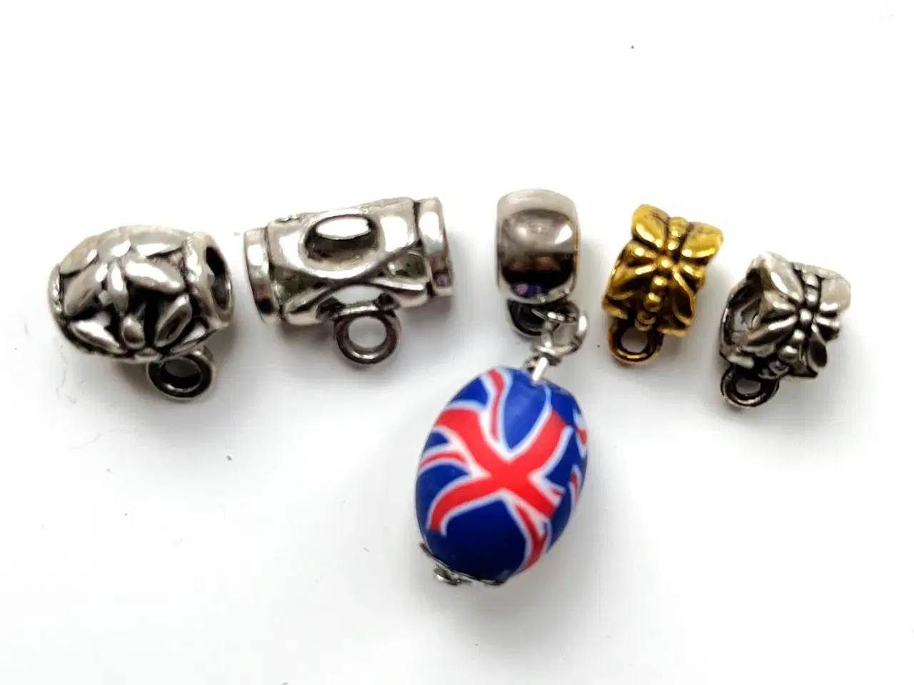 Billede 4 - Vedhæng med Union Jack til armbånd eller halskæde
