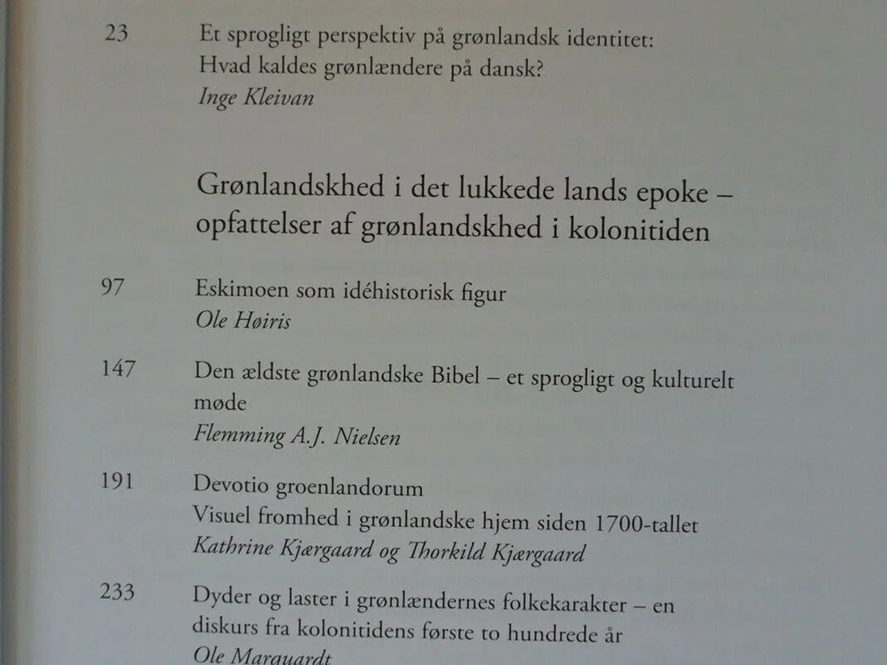 Billede 2 - fra vild til verdensborger- grønlands identitet , 