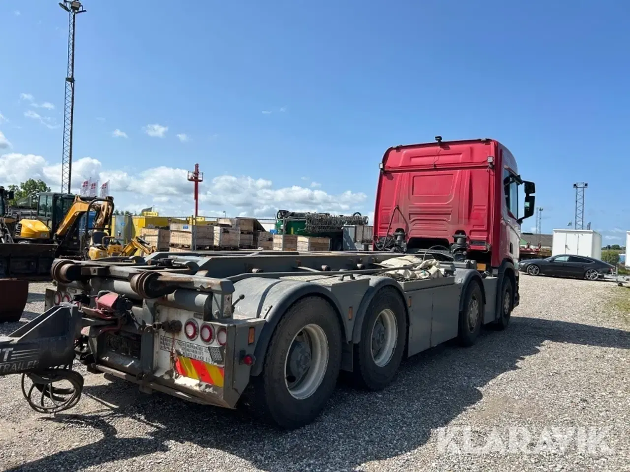 Billede 6 - Lastbil m. wirehejs Scania R580 8X4