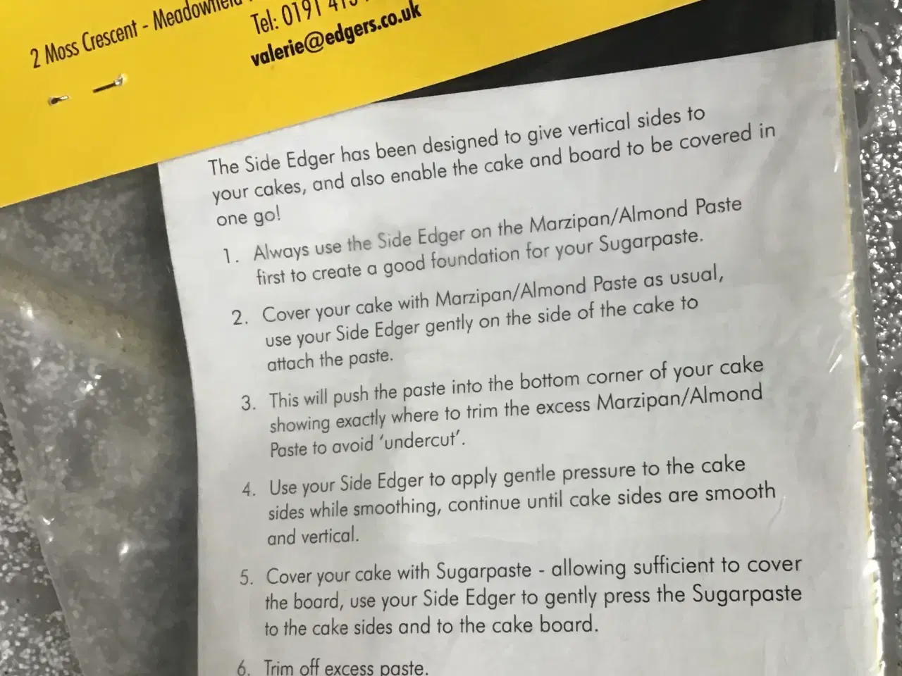 Billede 2 - Udglatter fra Edgers