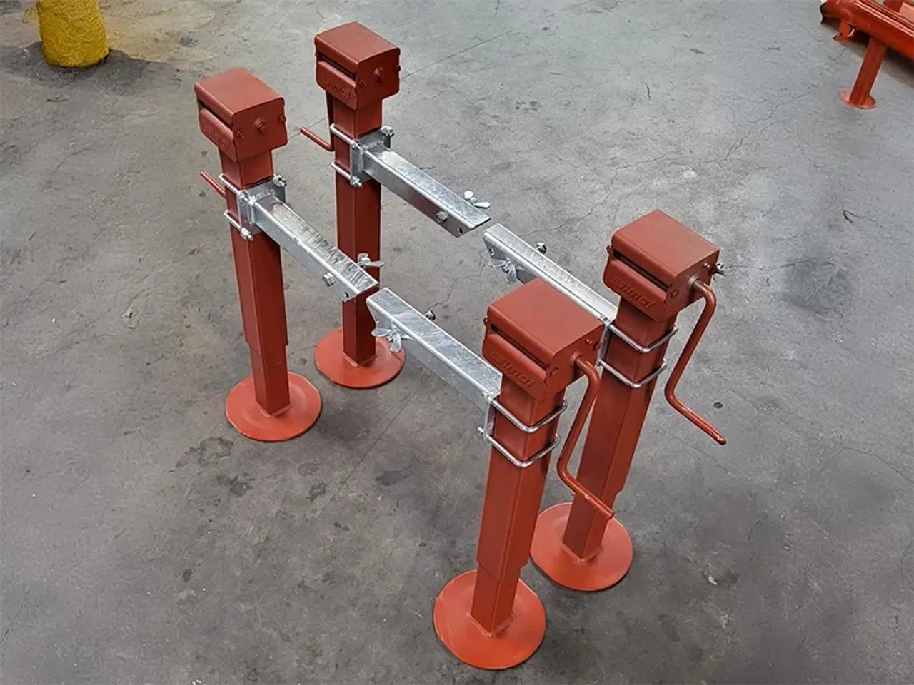 Billede 1 - Vlemmix donkrafte til veksellad - 4 styk