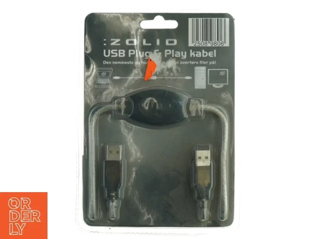 Billede 1 - Zolid USB Plug & Play kabel fra Zolio (str. 19 x 14 x 5 cm)